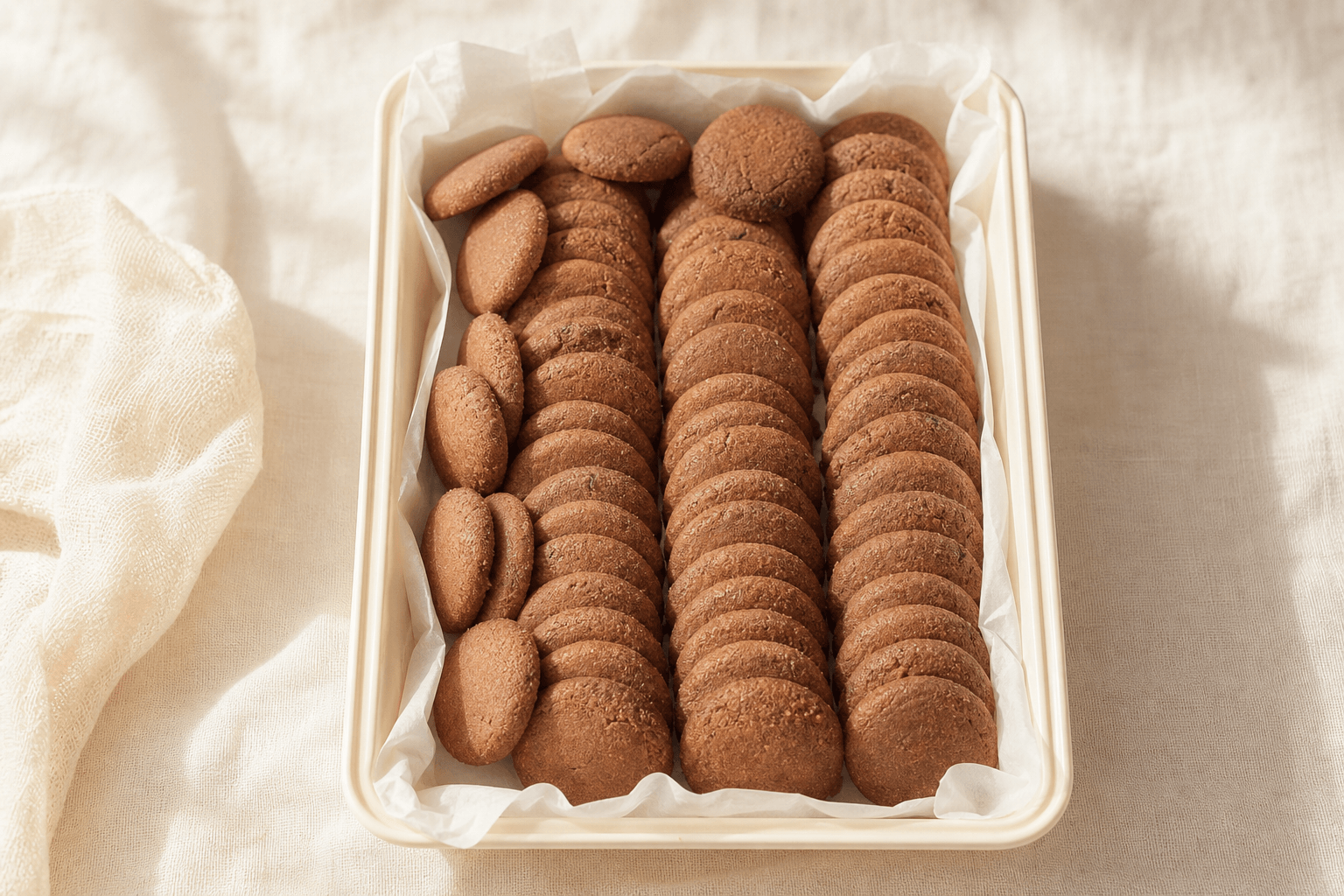 Ragi Cookies — ragi, butter, jaggery