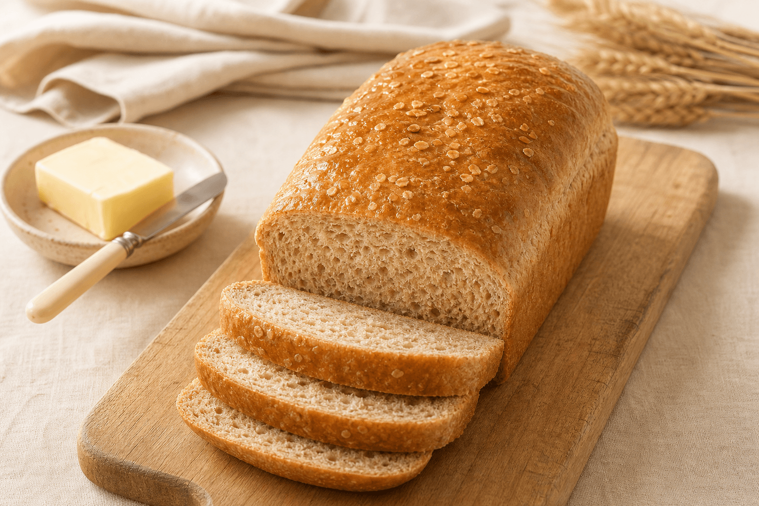 The Heirloom Brown Loaf